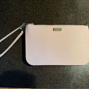 Kate Spade Cream and Black Patterned Clutch